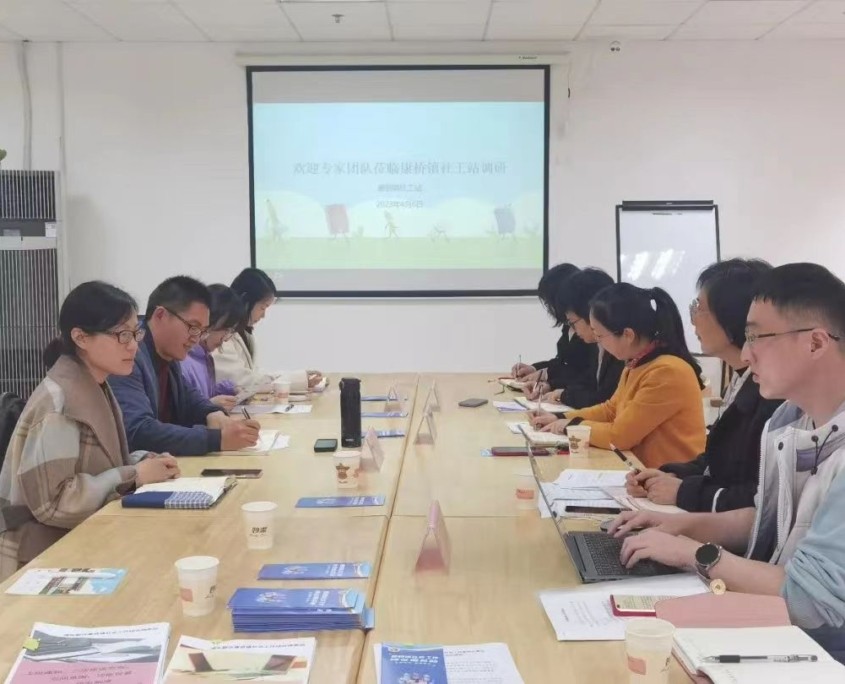 康桥镇社工站调研会