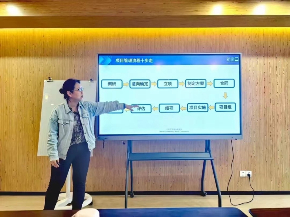 协会举办社区服务项目管理专项培训